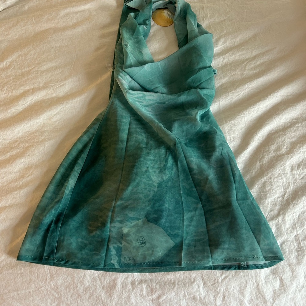 Elegant Teal Scarf